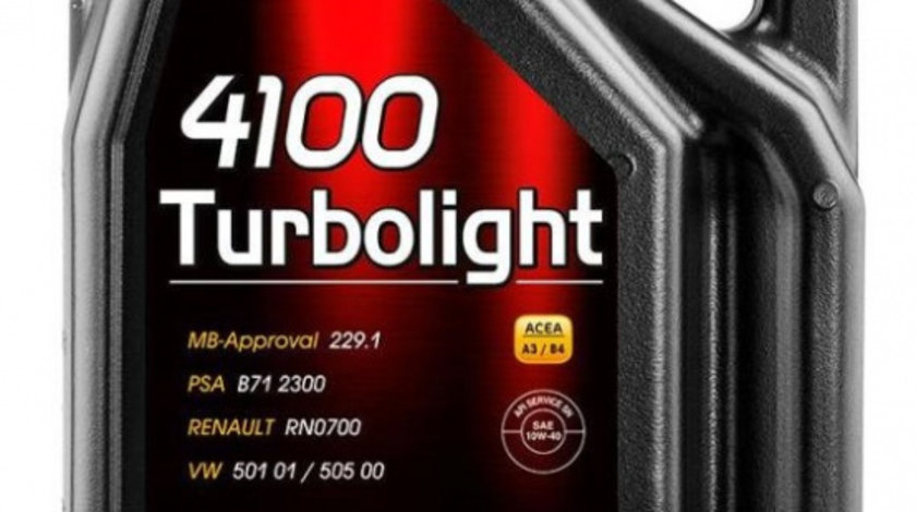 Ulei Motor Motul 4100 Turbolight 10W-40 4L 109462