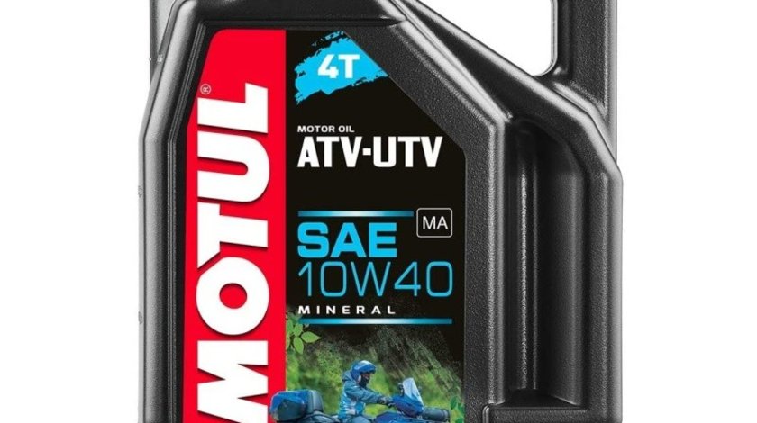 Ulei Motor Motul 4T ATV-UTV 10W-40 4L 105879