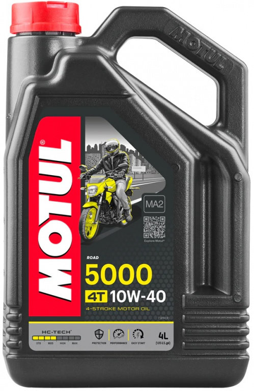 Ulei Motor Motul 5000 10W-40 Hi-Tech MA2 4L 104056