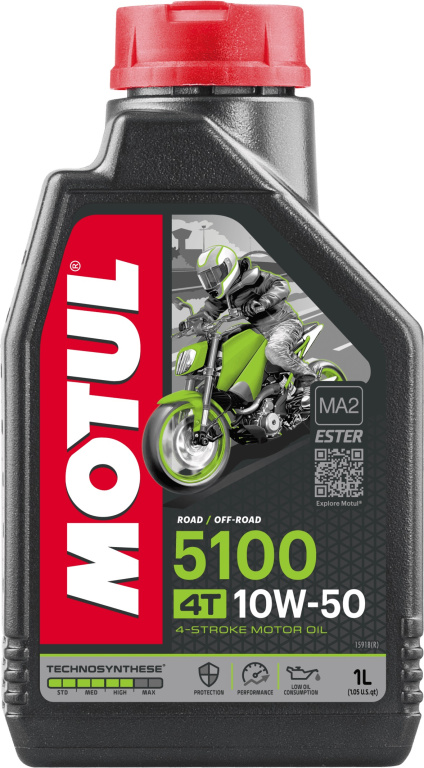 Ulei Motor Motul 5100 4T 10W-50 MA2 1L 104074