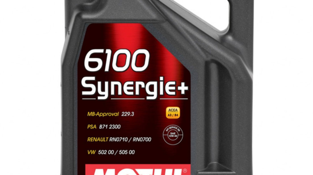 Ulei Motor Motul 6100 Synergie+ 10W-40 5L 108647