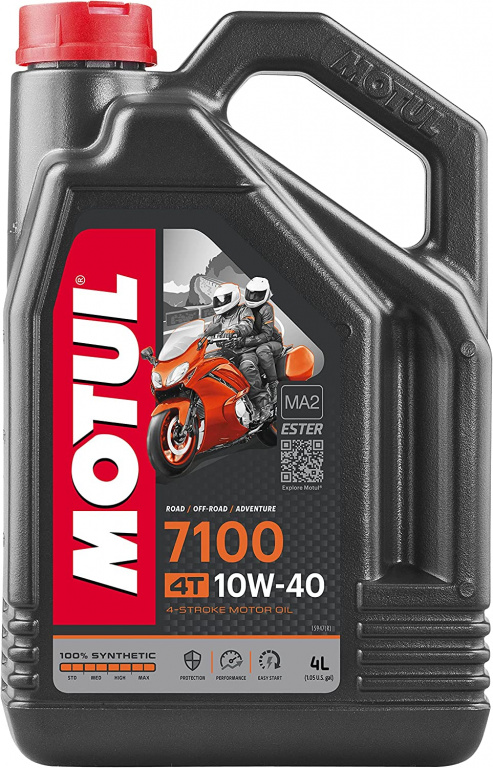 Ulei Motor Motul 7100 4T 100% Syntetic 10W-40 4L 104092