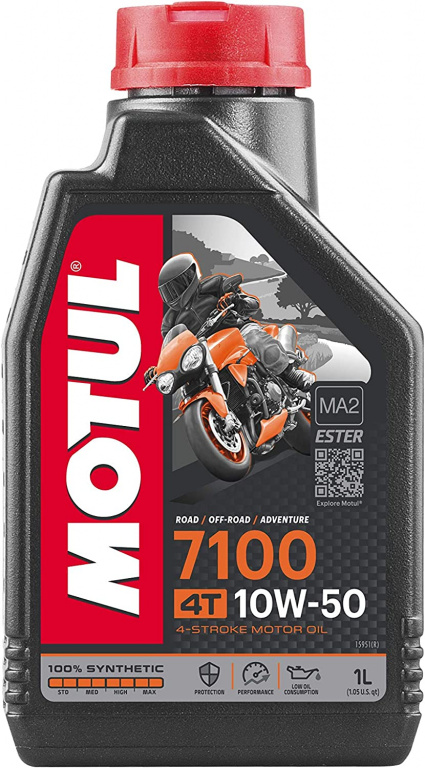 Ulei Motor Motul 7100 4T 100% Syntetic 10W-50 1L 104097
