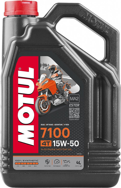Ulei Motor Motul 7100 4T 15W-50 MA2 Ester 4L 104299