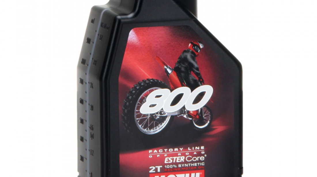 Ulei motor Motul 800 2T Factory Line Off Road Ester Core 1L 104038