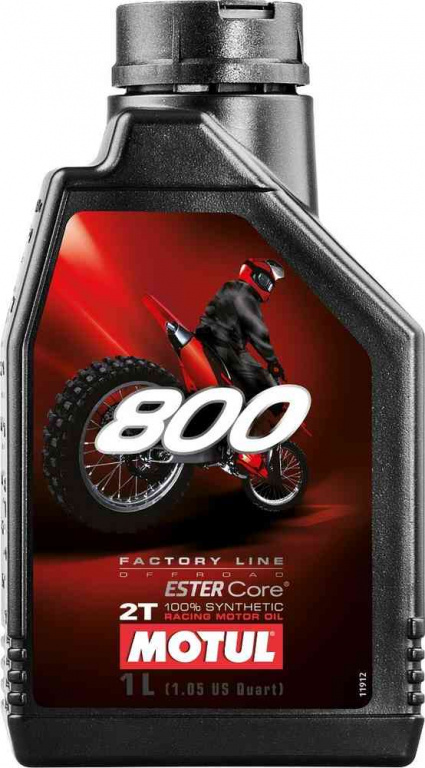 Ulei Motor Motul 800 2T Factory Line Off Road Ester Core 1L 104038