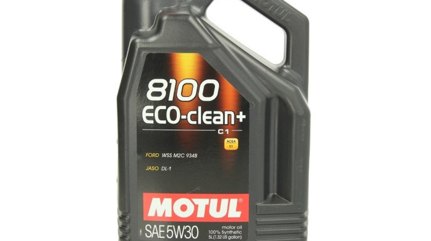 Ulei motor Motul 8100 Eco-Clean+ 5W30 5L 8100 ECO-CLEAN+ 5W30 5L piesa NOUA