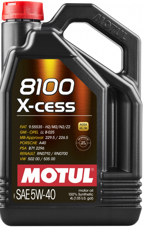 Ulei Motor Motul 8100 X-Cess 5W-40 4L 104256