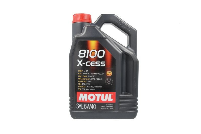 Ulei motor Motul 8100 X-Cess 5W40 4L 8100XCESS5W404L piesa NOUA