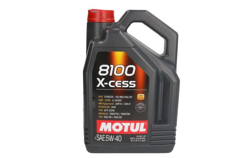 Ulei motor Motul 8100 X-Cess 5W40 5L 8100 X-CESS 5W40 5L piesa NOUA