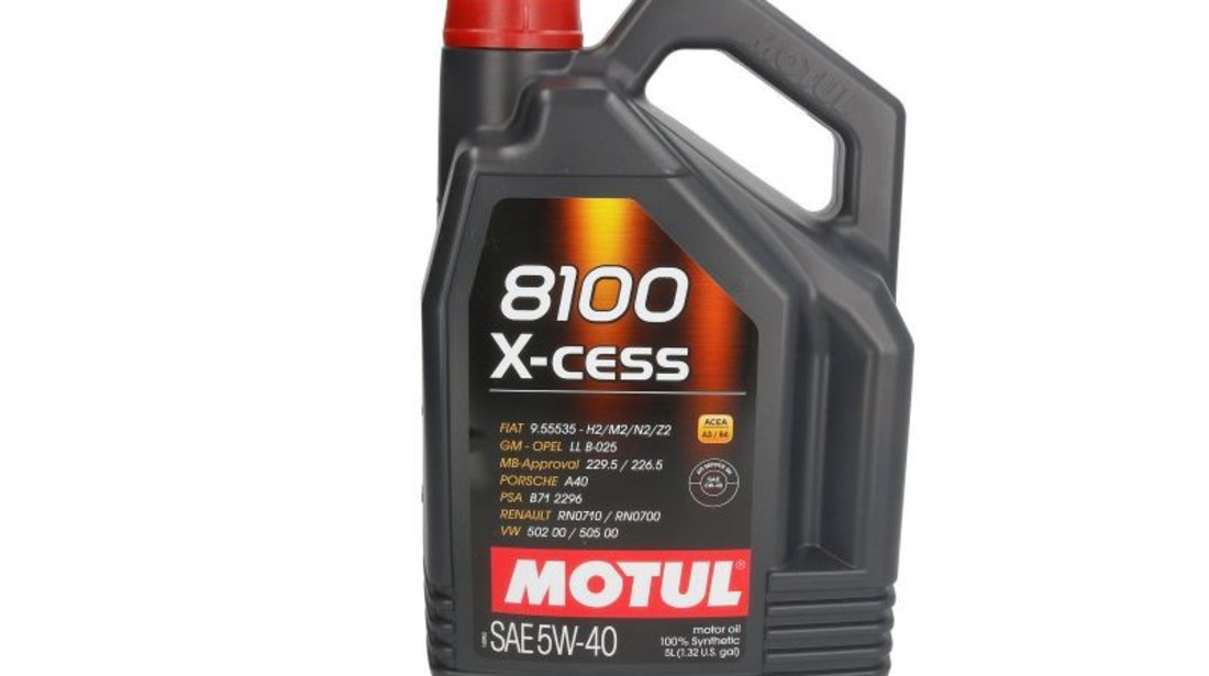 Ulei motor Motul 8100 X-Cess 5W40 5L 8100 X-CESS 5W40 5L piesa NOUA