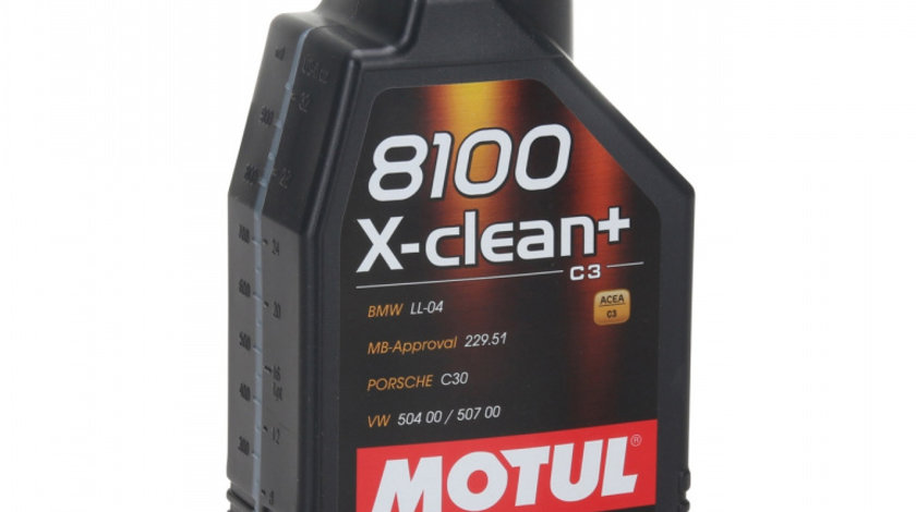 Ulei Motor Motul 8100 X-Clean+ 5W-30 1L 106376