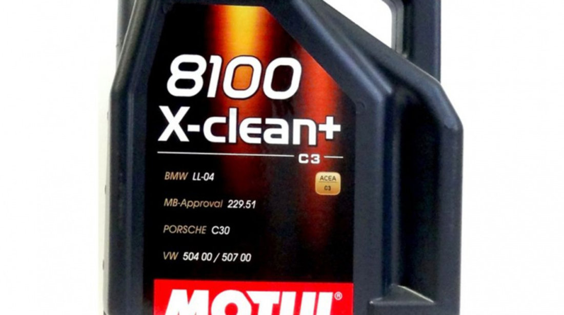 Ulei Motor Motul 8100 X-Clean+ 5W-30 5L 106377