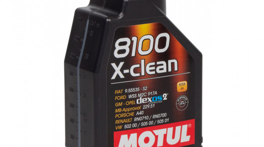 Ulei Motor Motul 8100 X-Clean 5W-40 1L 102786