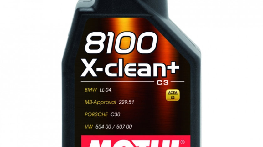 Ulei motor Motul 8100 X-Clean+ 5W30 1L