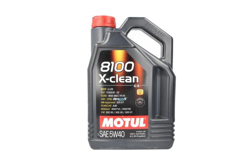 Ulei motor Motul 8100 X-Clean 5W40 C3 4L 8100XCLEAN5W40C34L piesa NOUA