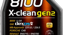 Ulei Motor Motul 8100 X-Clean Gen2 5W-40 1L 109761