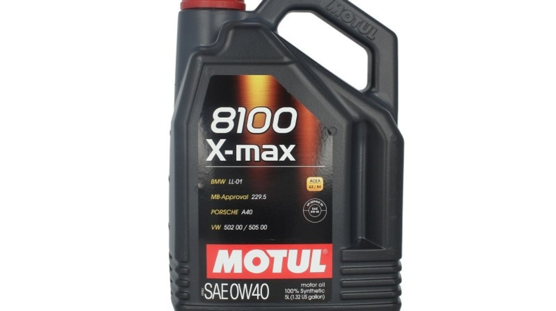 Ulei motor Motul 8100 X-Max 0W40 5L 8100 X-MAX 0W40 5L piesa NOUA