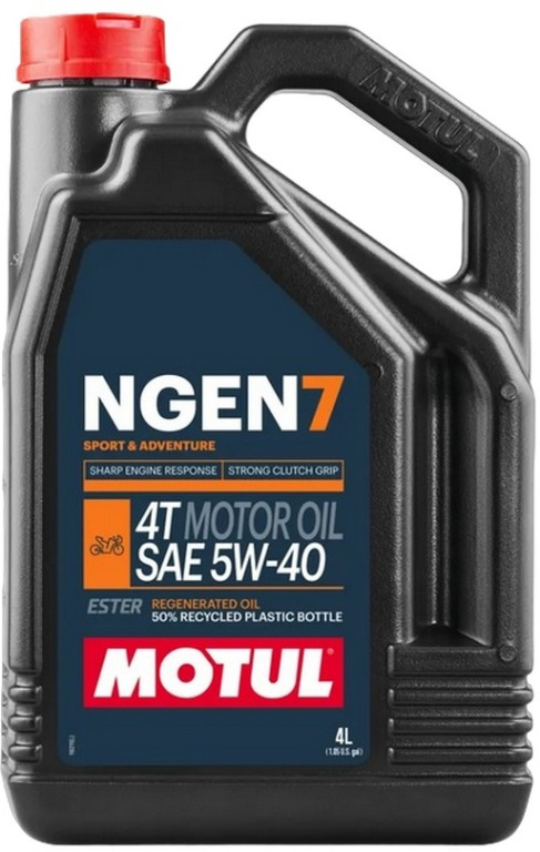Ulei Motor Motul Ngen 7 4T Motor Oil 5W-40 4L 111827