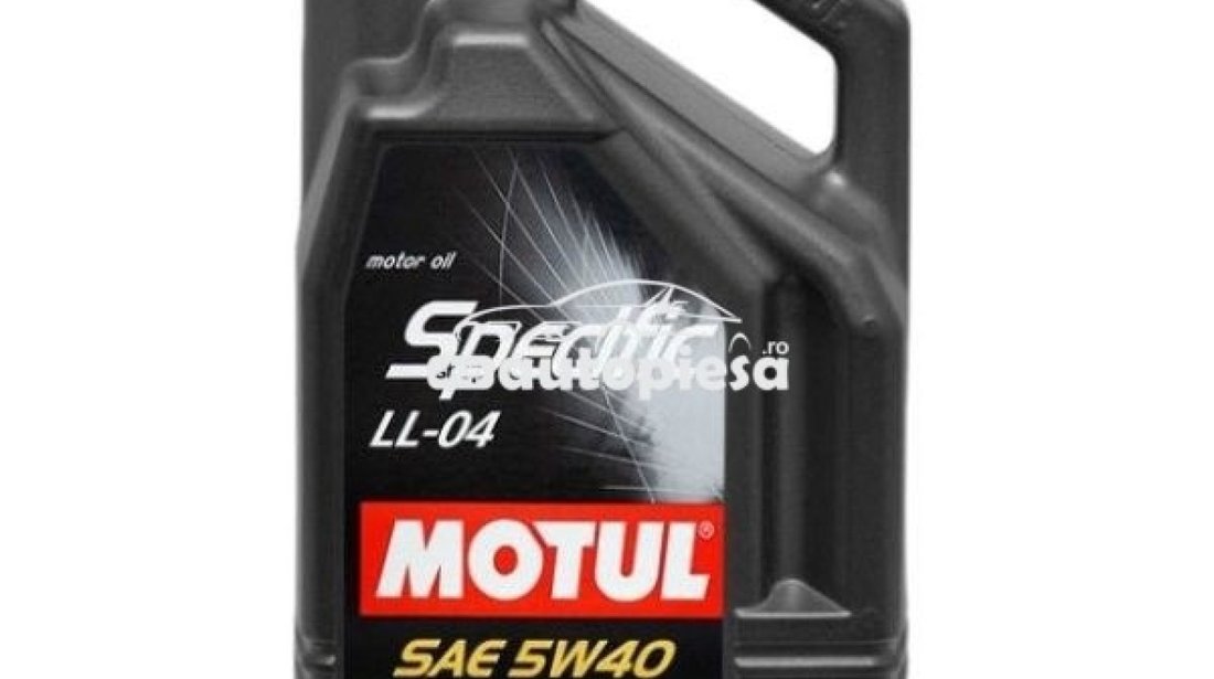 Ulei motor Motul Specific LL-04 5W40 5L MOT SPEC LL-04 5W40 5 piesa NOUA