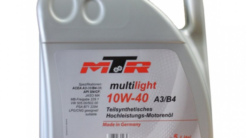 Ulei motor Mtr Multilight 10W-40 4L