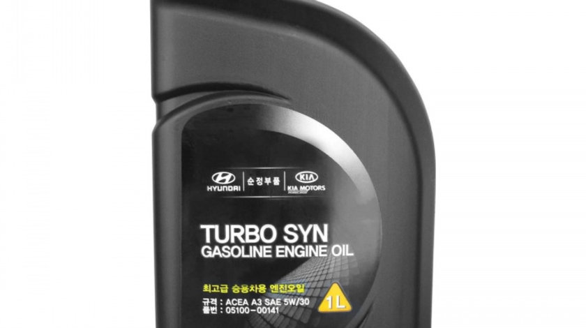 Ulei Motor Oe Hyundai Turbo Syn Gasoline Engine Oil 5W-30 1L 05100-00141