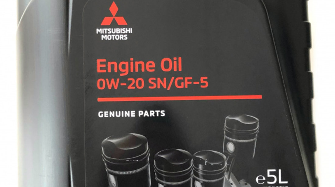 Ulei Motor Oe Mitsubishi Engine Oil 0W-20 SN/GF-5 5L MZ320916