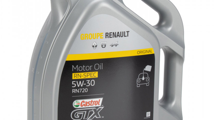 Ulei Motor Oe Renault Castrol GTX 5W-30 RN720 5L 7711943687