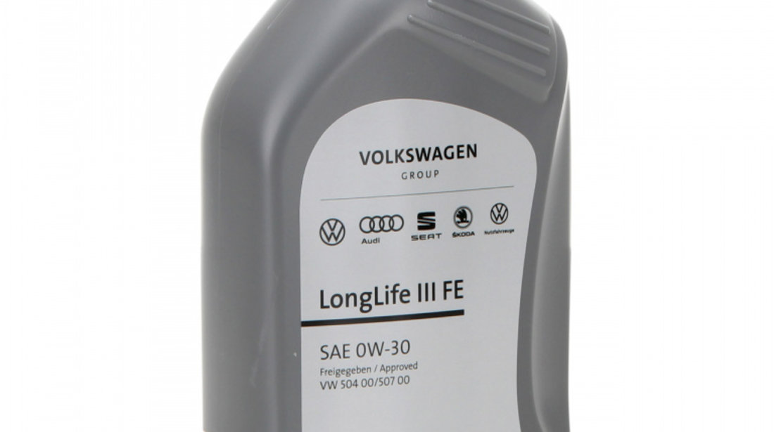 Ulei Motor Oe Volkswagen Longlife III 0W-30 5L GS55545M4EUR + Ulei Motor Oe Volkswagen Longlife III FE 0W-30 1L GS55545M2EUR