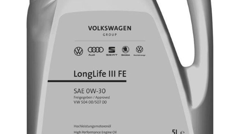 Ulei Motor Oe Volkswagen Longlife III 0W-30 5L GS55545M4EUR