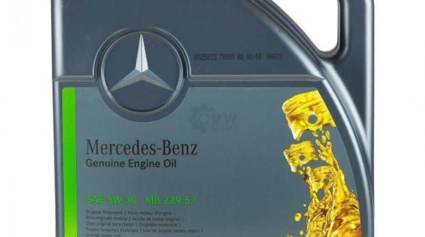 Ulei motor original Mercedes 5W30 5L