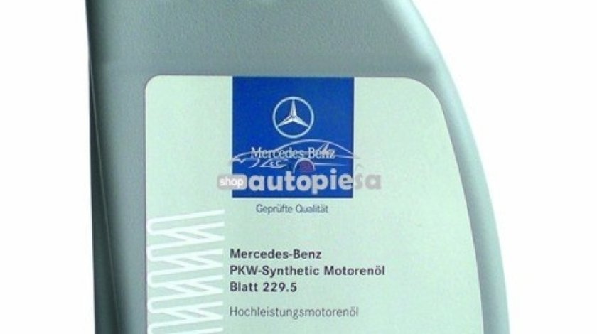 Ulei motor original MERCEDES 5W40 (MB 229.5) 1L A0009898301BAA6 piesa NOUA