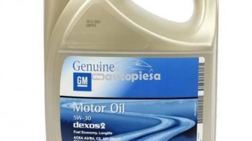Ulei motor original OPEL GM 5W30 5L 1942003 - produs NOU