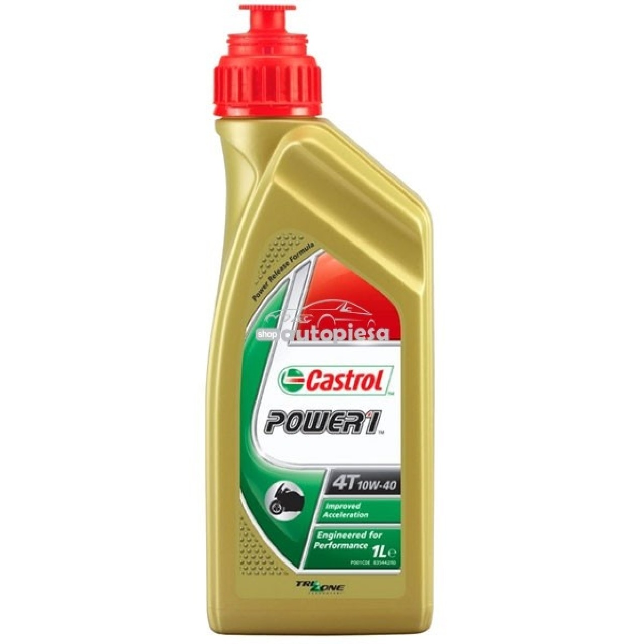 Ulei motor pentru motociclete Castrol Power 1 Racing 4T 10W40 1L 15043E piesa NOUA