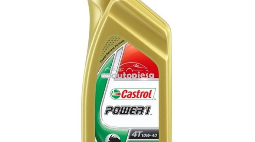 Ulei motor pentru motociclete Castrol Power 1 Racing 4T 10W40 1L 15043E piesa NOUA