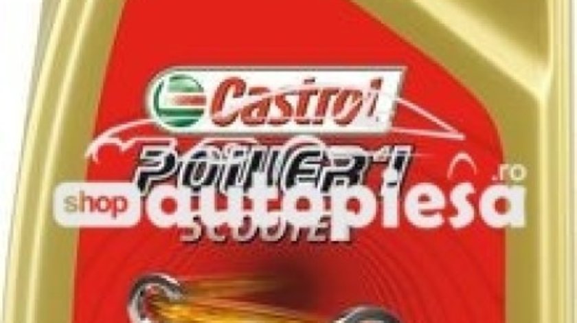 Ulei motor pentru motociclete Castrol Power 1 Scooter 2T 1L 14E960 piesa NOUA