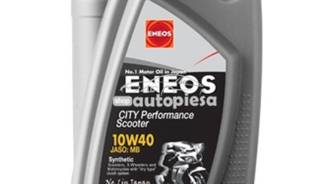 Ulei motor pentru motociclete ENEOS City Performance Scooter 10W40 1L E.CP10W40/1 piesa NOUA