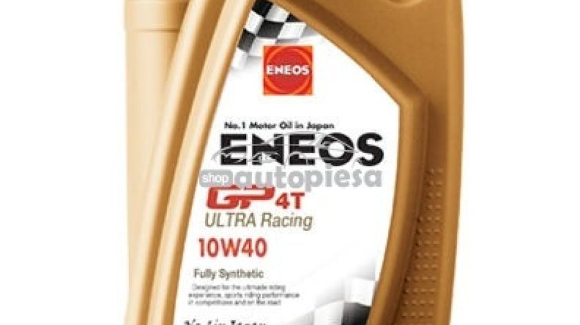 Ulei motor pentru motociclete ENEOS GP4T Ultra Racing 10W40 1L E.GP10W40/1 piesa NOUA