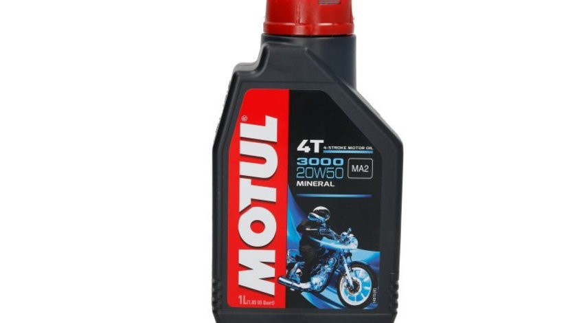 Ulei motor pentru motociclete Motul 3000 20W50 4T 1L 30004T20W501L piesa NOUA