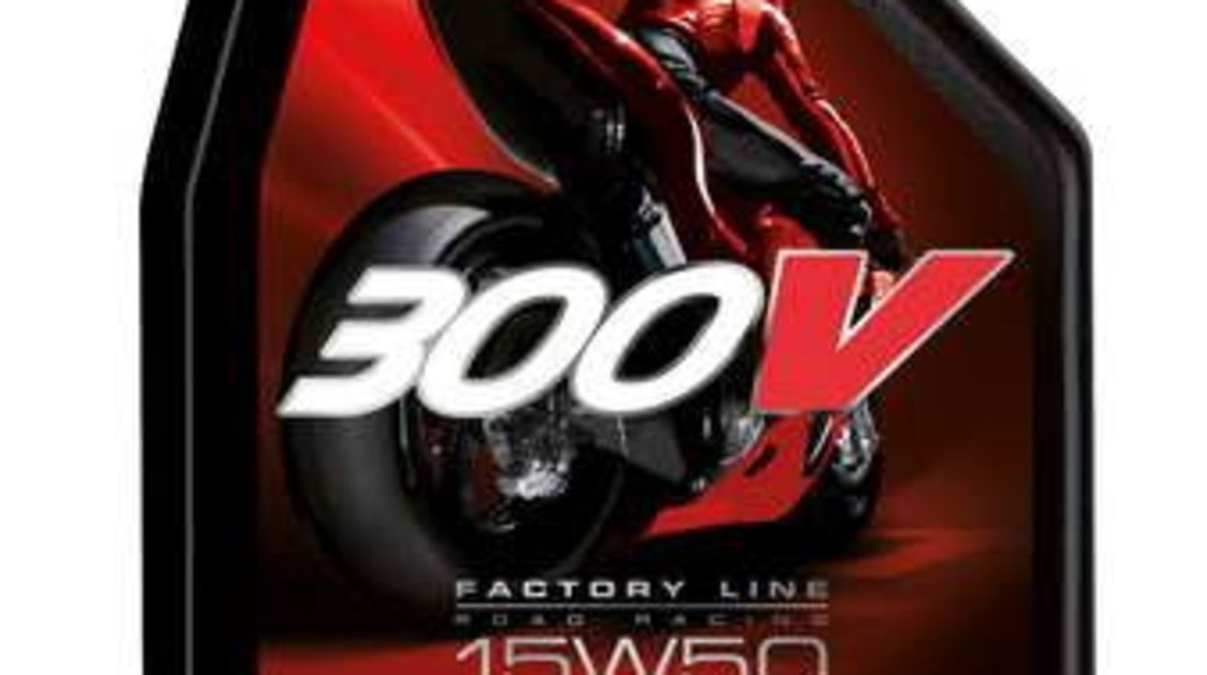 Ulei motor pentru motociclete Motul 300V Factory Line 15W50 1L 300VFL15W501L piesa NOUA