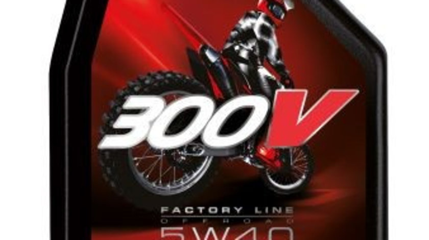Ulei motor pentru motociclete Motul 300V Offroad 5W40 1L 300VFLOFF5W401L piesa NOUA