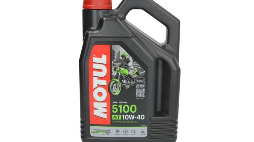 Ulei motor pentru motociclete Motul Ester 5100 10W40 4T 4L 510010W404L piesa NOUA