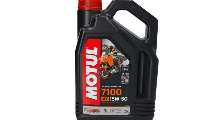 Ulei motor pentru motociclete Motul Ester 7100 15W50 4T 4L 710015W504L piesa NOUA