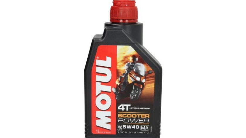 Ulei motor pentru motociclete Motul Scooter Power 5W40 4T 1L SCOOTERP5W401L piesa NOUA