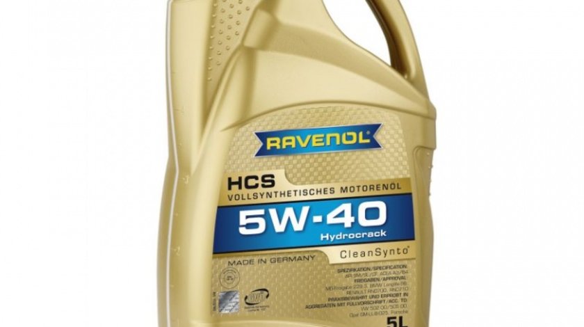 Ulei motor Ravenol HCS 5W-40 5L