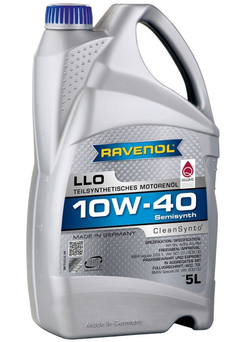 Ulei Motor Ravenol LLO 10W-40 5L 1112112-005-01-999
