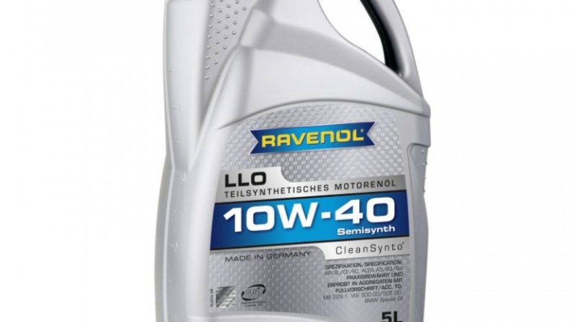 Ulei motor Ravenol LLO 10W-40 5L