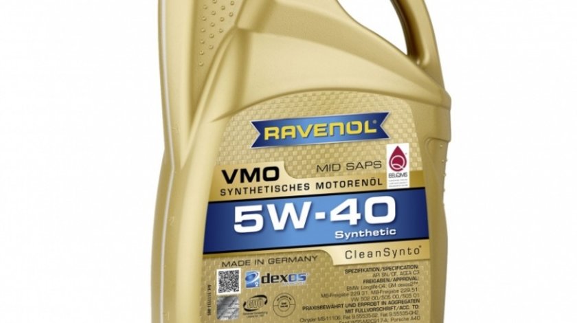 Ulei motor Ravenol VMO 5W-40 4L