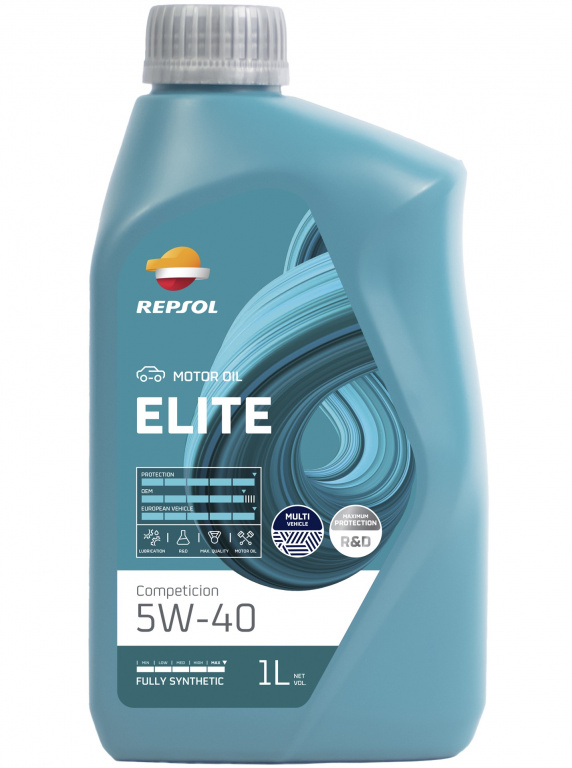 Ulei Motor Repsol Elite Competicion 5W-40 1L RPP0062JHA