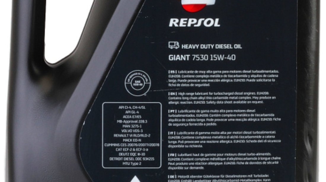 Ulei Motor Repsol Giant 7530 15W-40 5L RPP1042QFB
